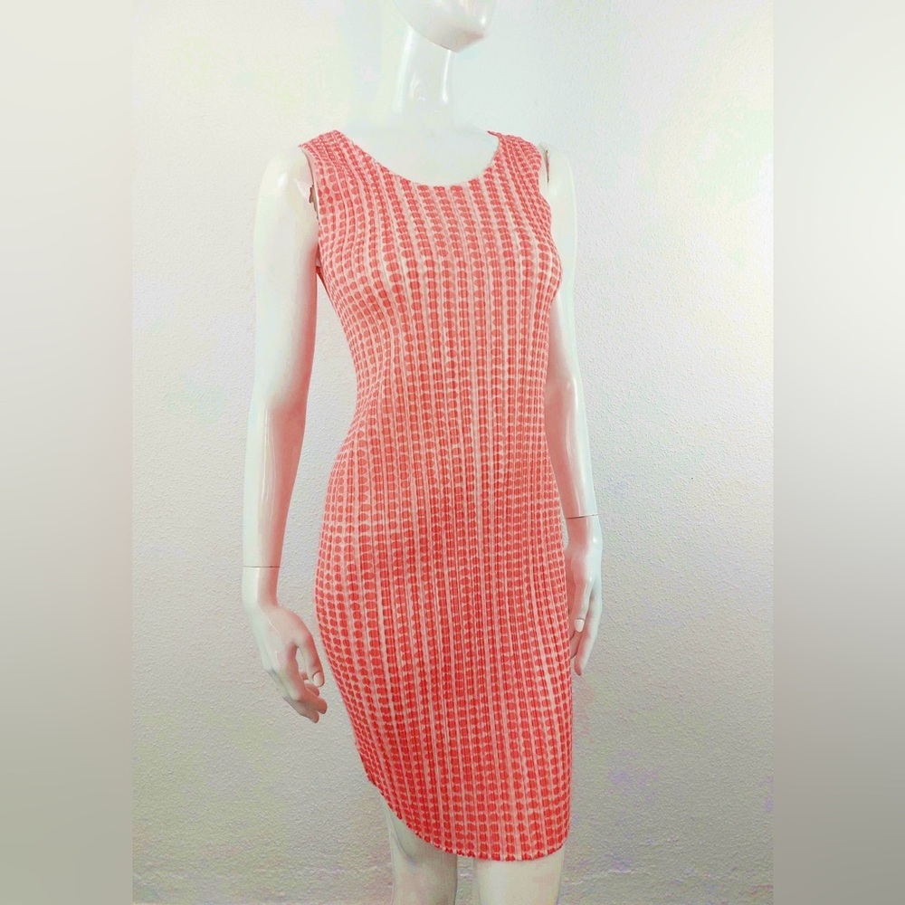 Pleats Please Issey Miyake sleeveless pleated dress Japan M size 4-6
